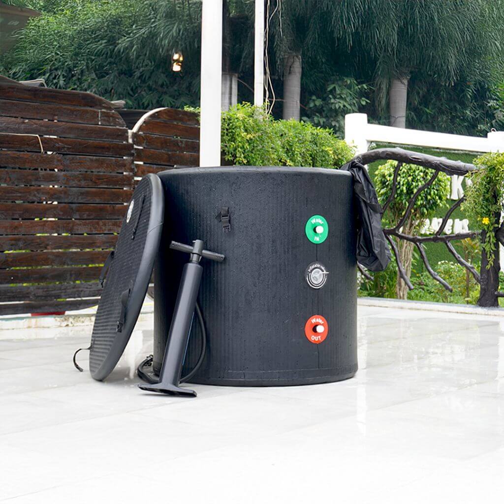 Portable Ice Bath Tub Pro - Water Chiller Compatible Cold Plunge Easy Recovery Solution - RevivPro