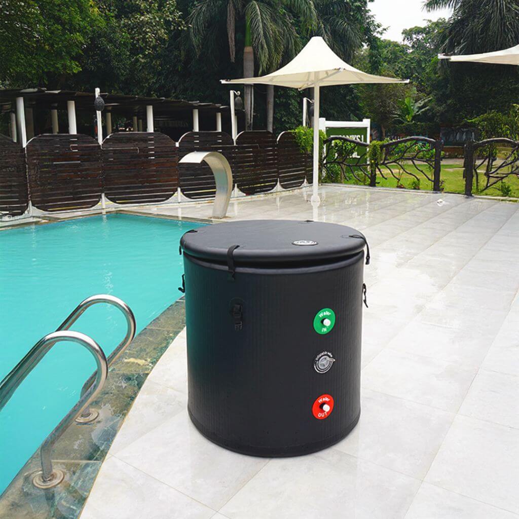 Portable Ice Bath Tub Pro - Water Chiller Compatible Cold Plunge Easy Recovery Solution - RevivPro