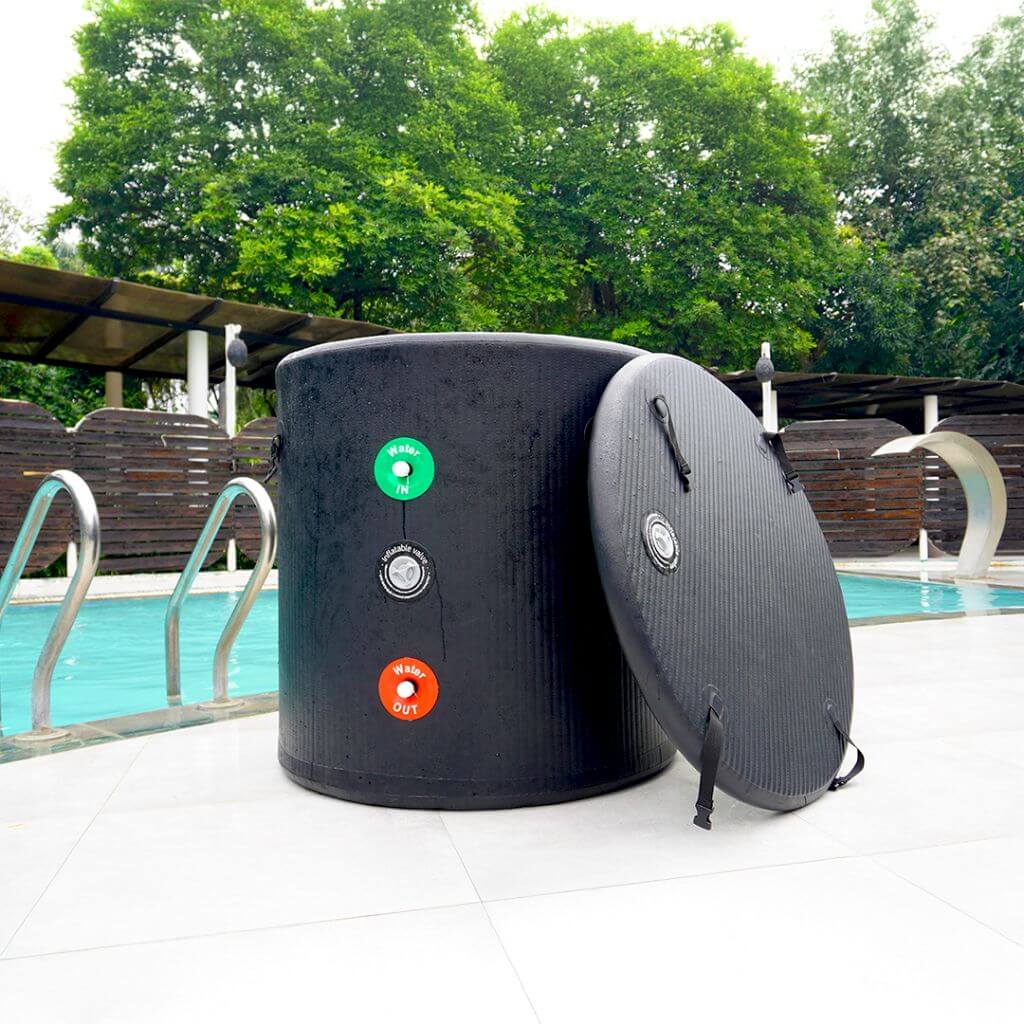 Portable Ice Bath Tub Pro - Water Chiller Compatible Cold Plunge Easy Recovery Solution - RevivPro