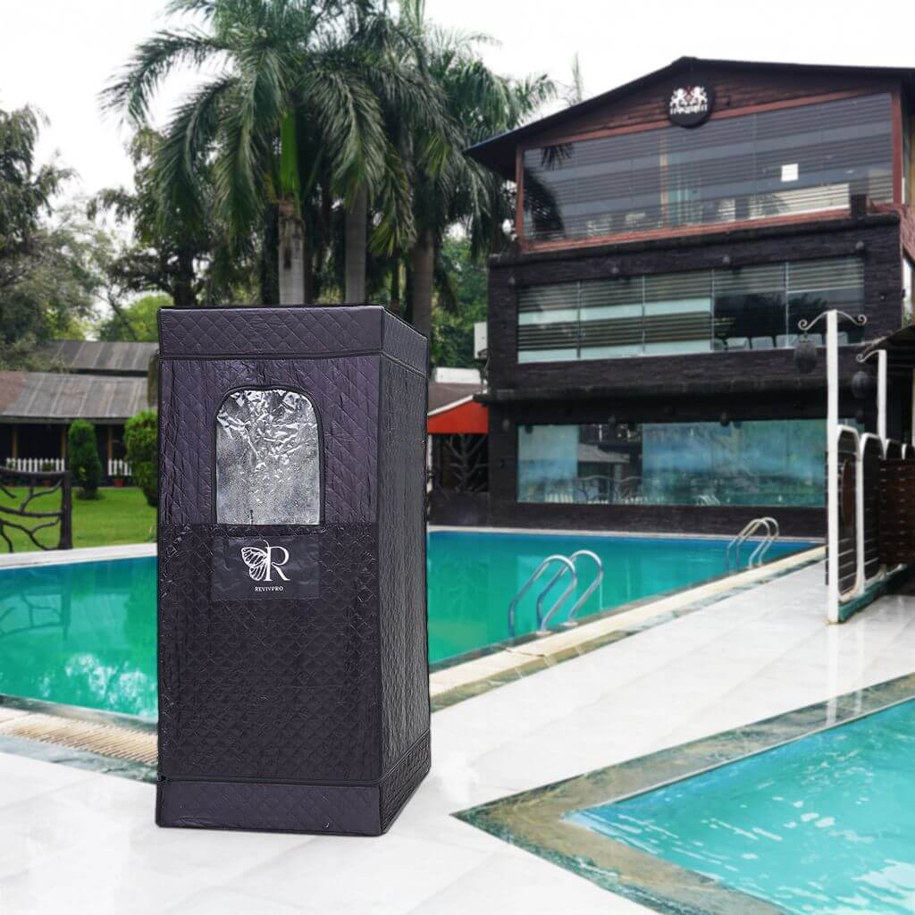 Portable Steam Sauna Box with Steamer - RevivPro