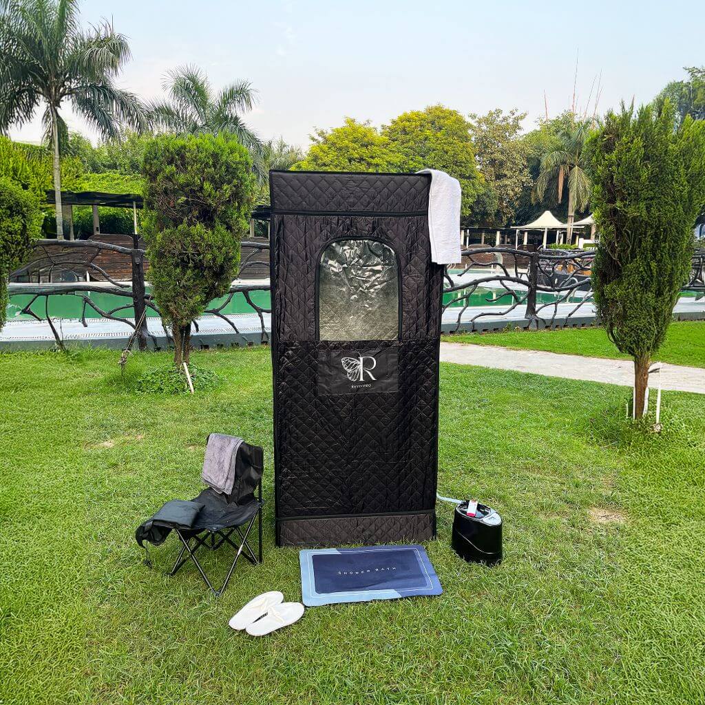 Portable Steam Sauna Box with Steamer - RevivPro