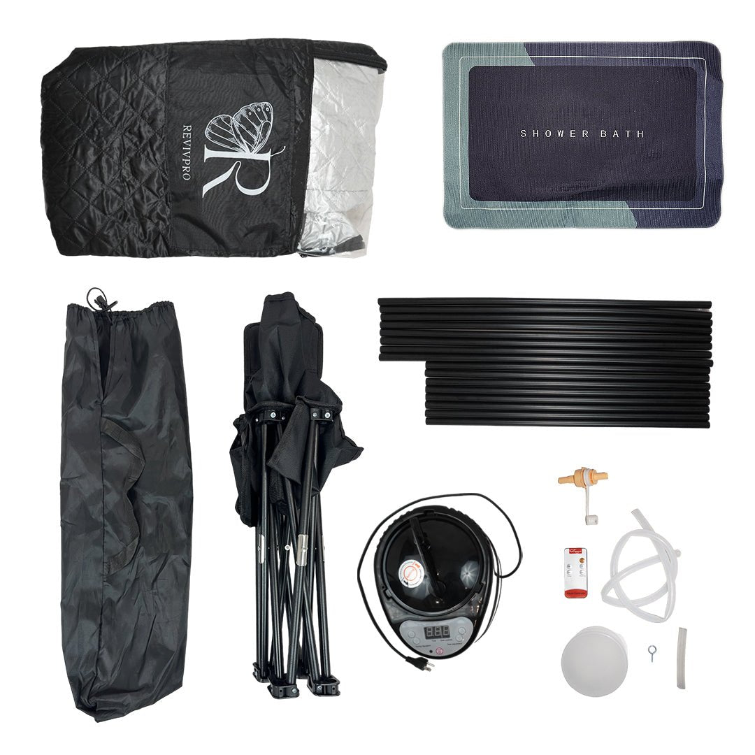 Portable Steam Sauna Box with Steamer - RevivPro