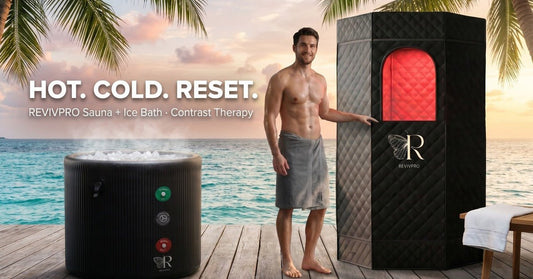 Travel With Your Recovery Routine: Portable Ice Bath & Steam Sauna Guide - RevivPro