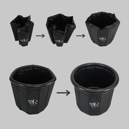 Portable Foldable Ice Bath Tub - Water Chiller Compatible Cold Plunge for Recovery and Wellness