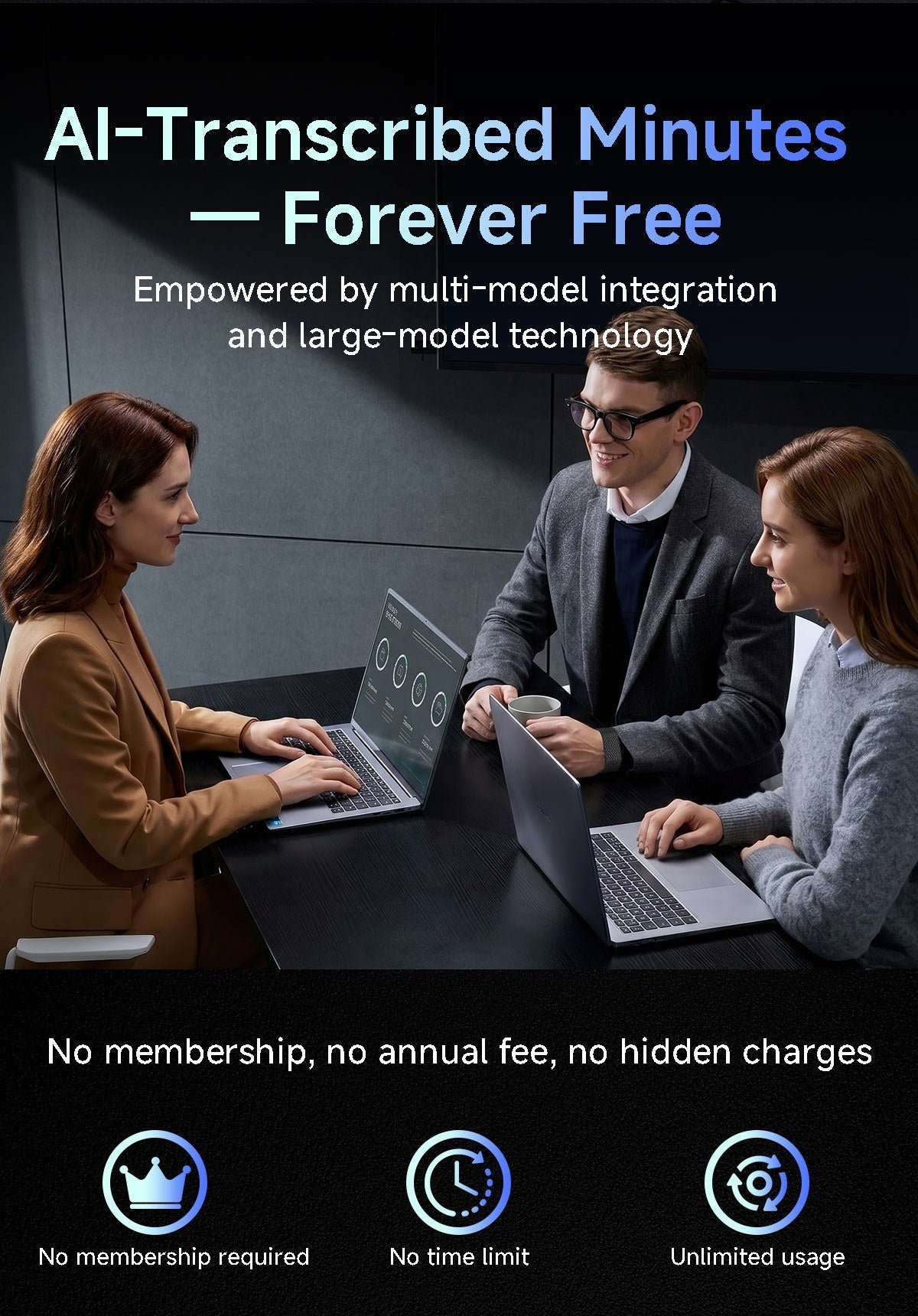 AI Voice Recorder Band – AI transcription with no subscription or time limit | RevivPro