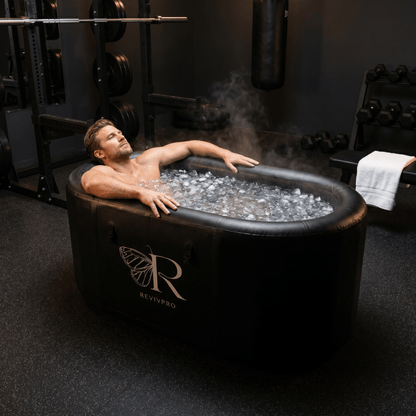 Extra Large Ice Bath Tub X Pro - Water Chiller Compatible Cold Plunge for Athletes - RevivPro