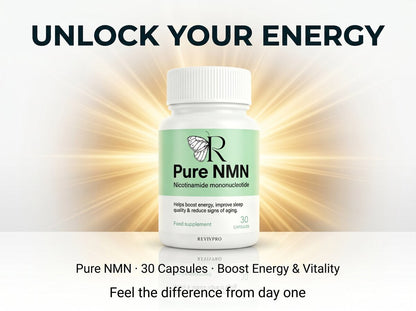 NMN Supplement Pure Capsules – Boost Energy & Fight Aging | RevivPro - RevivPro