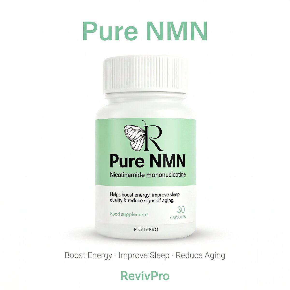 NMN Supplement Pure Capsules – Boost Energy & Fight Aging | RevivPro - RevivPro