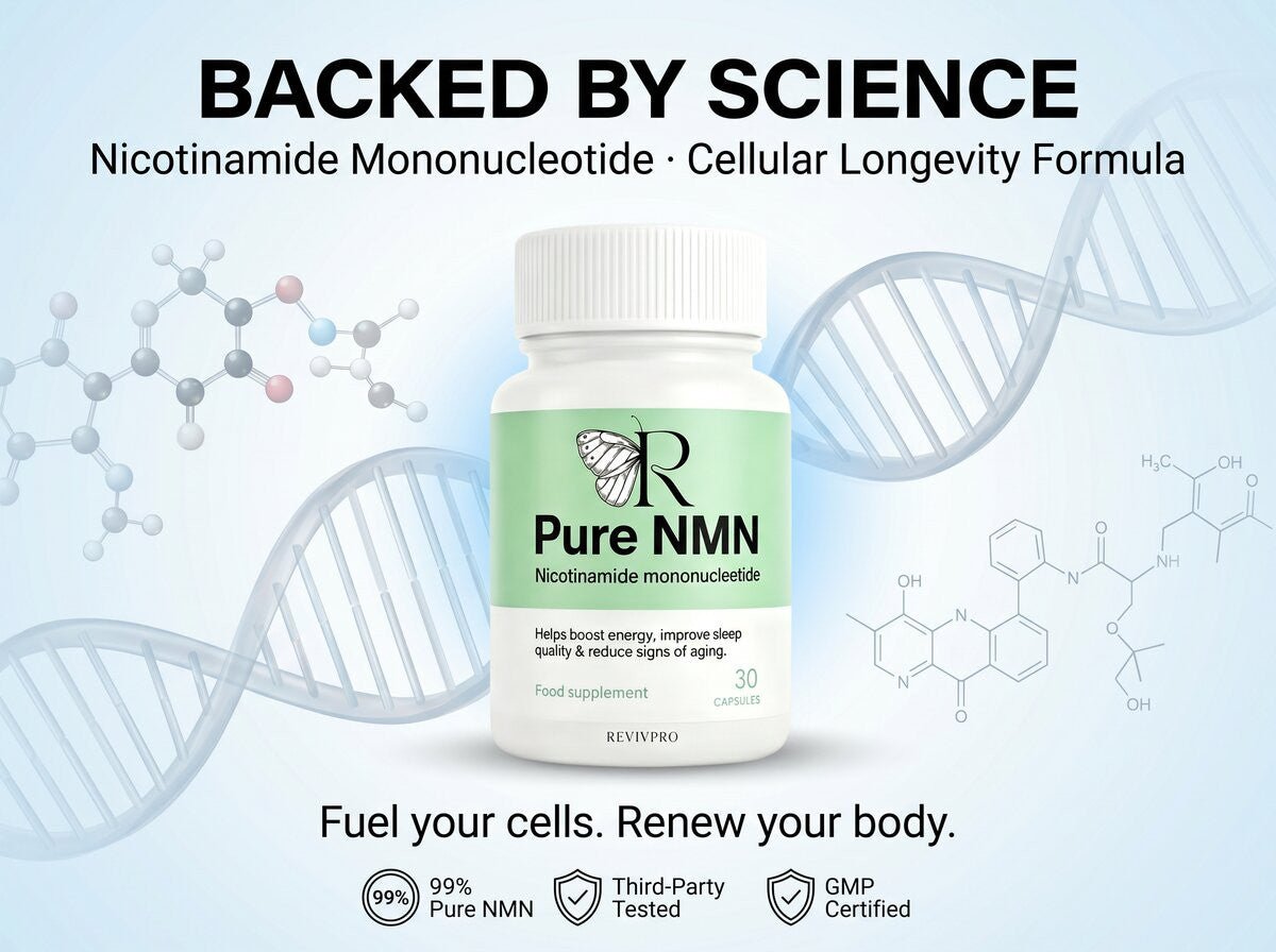 NMN Supplement Pure Capsules – Boost Energy & Fight Aging | RevivPro - RevivPro