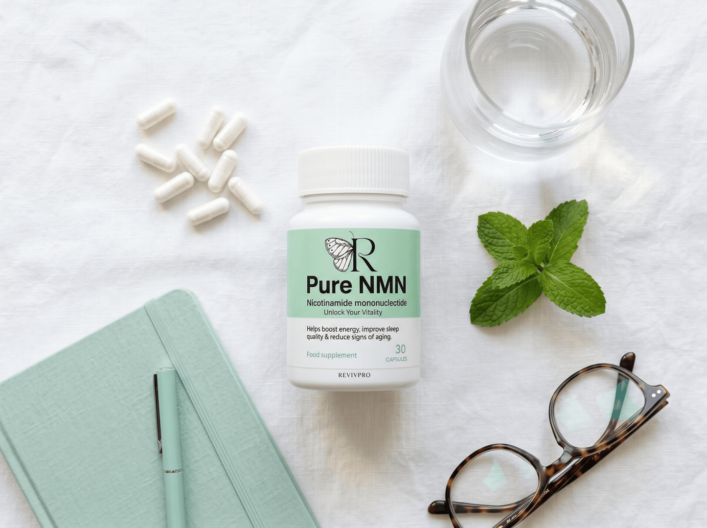 NMN Supplement Pure Capsules – Boost Energy & Fight Aging | RevivPro - RevivPro
