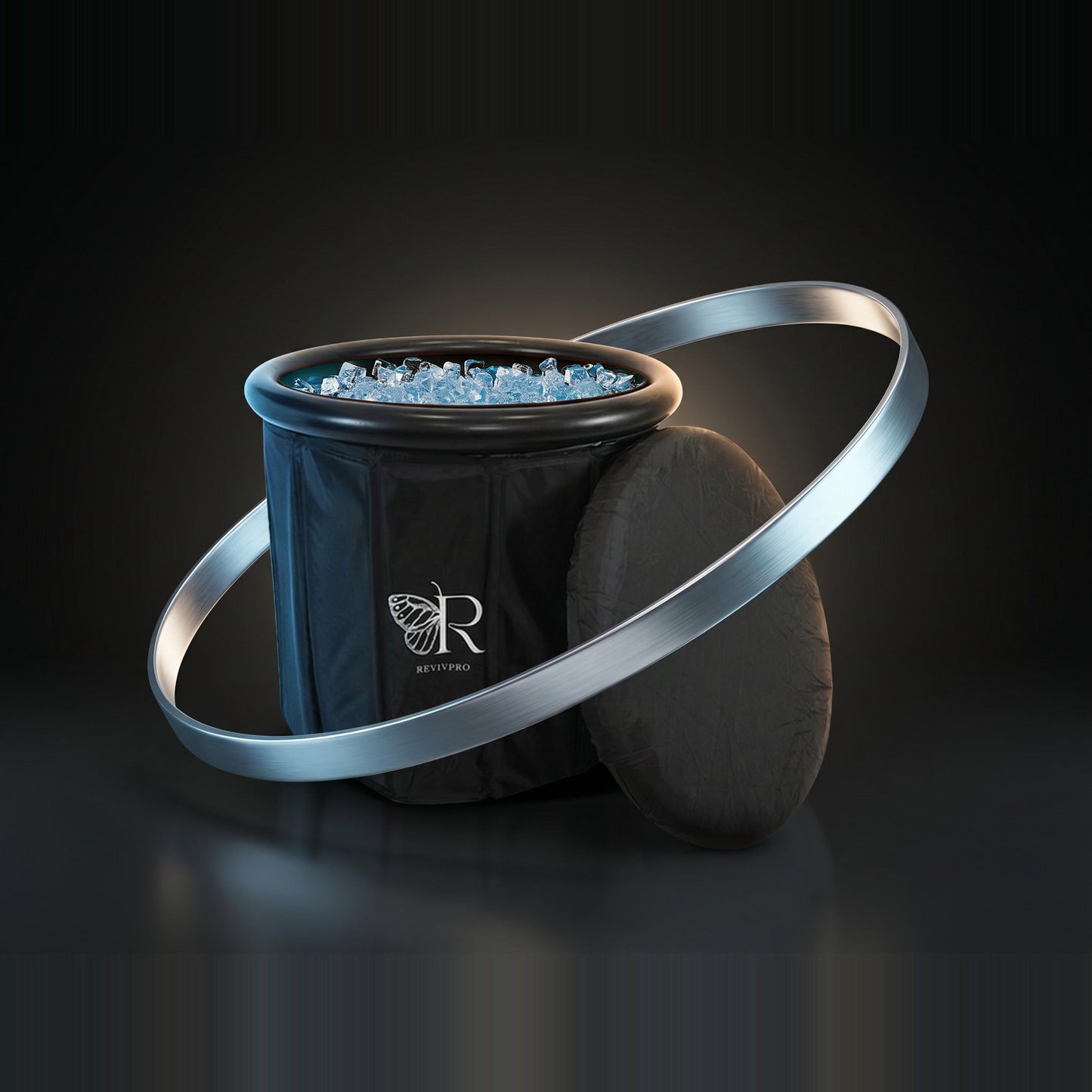Portable Foldable Ice Bath Tub - Water Chiller Compatible Cold Plunge for Recovery and Wellness - RevivPro