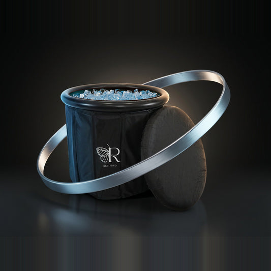 Portable Foldable Ice Bath Tub - Water Chiller Compatible Cold Plunge for Recovery and Wellness - RevivPro