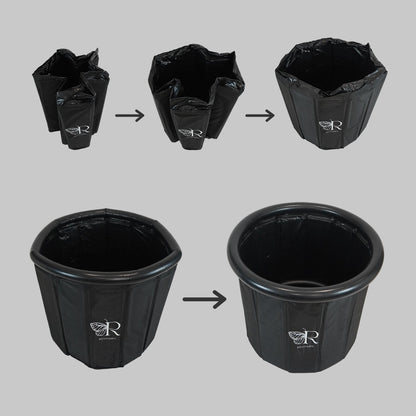 Portable Foldable Ice Bath Tub - Water Chiller Compatible Cold Plunge for Recovery and Wellness - RevivPro