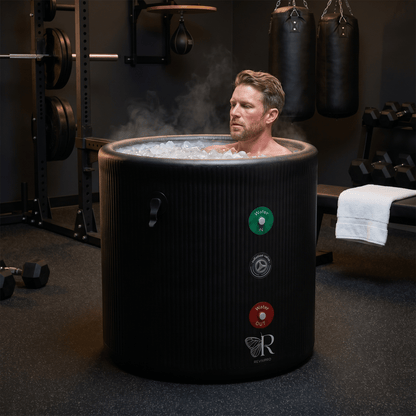 Portable Ice Bath Tub Pro - Water Chiller Compatible Cold Plunge Easy Recovery Solution - RevivPro