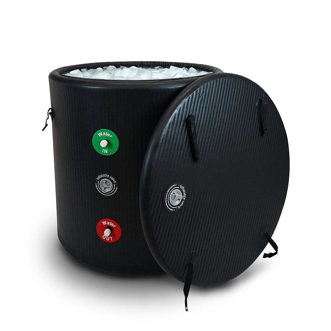 Portable Ice Bath Tub Pro - Water Chiller Compatible Cold Plunge Easy Recovery Solution - RevivPro