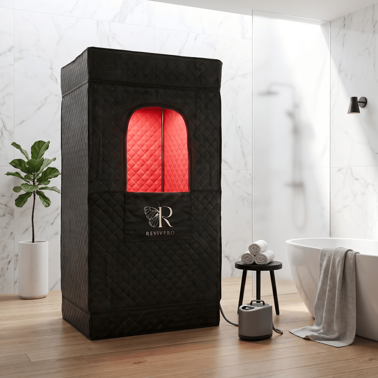 Portable Steam Sauna Box with Steamer - RevivPro