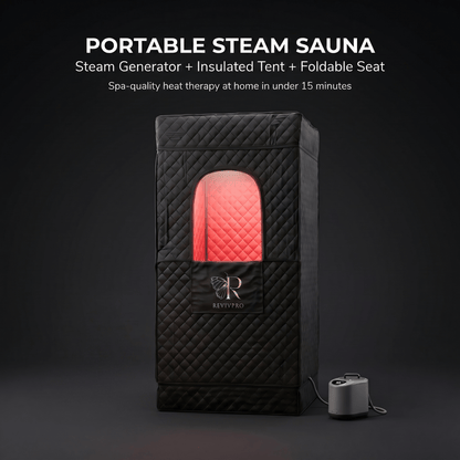 Portable Steam Sauna Box with Steamer - RevivPro