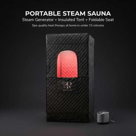 Portable Steam Sauna Box with Steamer - RevivPro