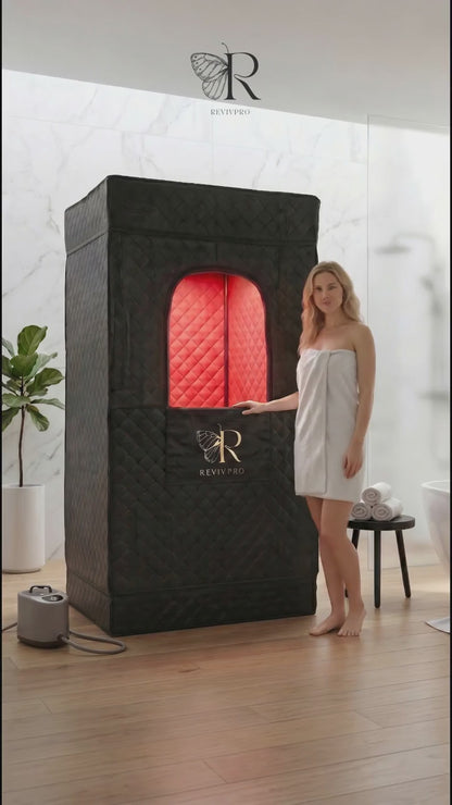 Portable Steam Sauna Box with Steamer
