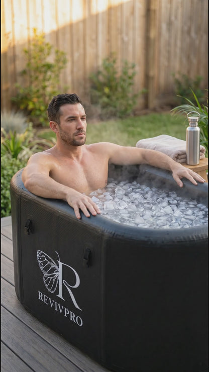 Extra Large Ice Bath Tub X Pro - Water Chiller Compatible Cold Plunge for Athletes