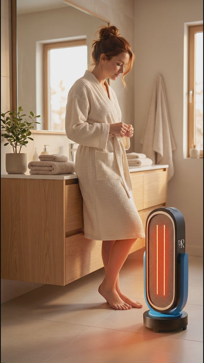 Sauna Heater – 1500W Ceramic Carbon QuickHeat® with Remote