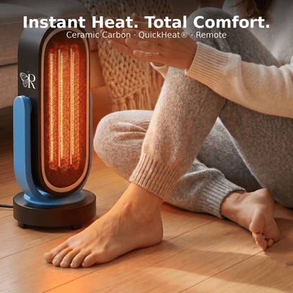 Sauna Heater – 1500W Ceramic Carbon QuickHeat® with Remote - RevivPro