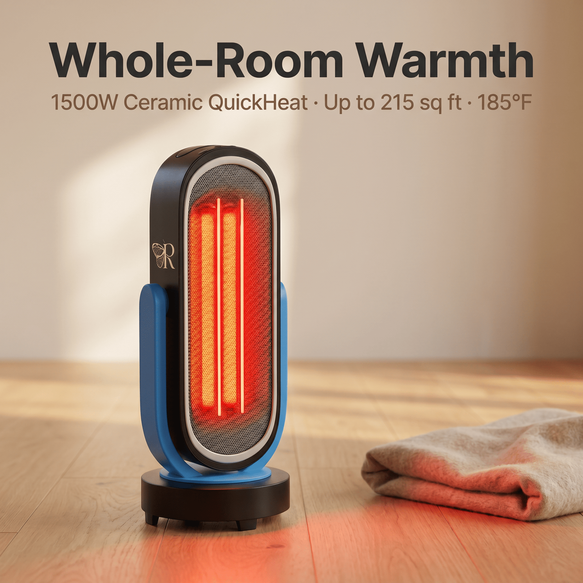 Sauna Heater – 1500W Ceramic Carbon QuickHeat® with Remote - RevivPro